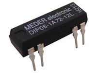 Reed Relay DIL Form 1A 12VDC 1000 OHM 145MW 0,5A STD Standex Meder [DIP05-1A72-12L]