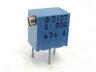 Multiturn Cermet Trimmer Potentiometer, Model : PV 37, Size 6.35mm Sq • PCB-X • Side Adjust • ¼W @ 85°C • 50Ω • ±10% • 12 Turns [POT3107X-1-50E]