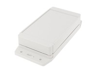 Enclosure Polycarb 159x91x37mm Grey Flanged [1555J2F17GY]