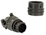 Circular Connector MIL-DTL-26482 Series 1 Style Bayonet Lok Cable End Plug/Str. Relief Male 10 Pol #20 Cont. Soldr. 7,5A 600VAC/850VDC (MS3116F-12-10P)(PT06E12-10PSR)(85106E1210P50) [PT06F-12-10P]