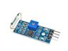 Magnetic Reed Switch Sensor Module. Working Distance: 1.5 cm, Operating Voltage: 3.3 V-5 V, Output Type: Digital Switching Output (0 and 1), Size: 3.2 x 1.9 x 0.7 cm, with Fixed Bolt Hole for Easy Installation, Net Weight:4 G [HKD MAGNETIC SENSOR/SWITCH]