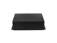 ABS Enclosure 193X113X58MM Flanged Lid Black IP54 [1591XXEFLBK]