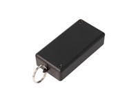 ABS Encloure 80 mm x 40 mm x 20 mm Black With Keyring [1551KRBK]