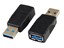 Adaptor USB(3.0)-Male to USB-Female Straight [ADAPTOR USB3.0 M/F ST]