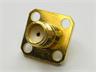Coaxial SMA Female Panel Mount Connector 50 ohm Solder [32K401-200]