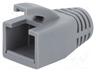 RJ45 Boot - Grey for Large OD CAT6/CAT6A cable up to 8mm OD [XY-RJ45B/8-ETW-GY]