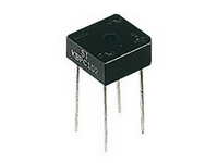 Silicon Bridge Rectifier Diode • Square BR-10 • PCB 4 Pin • VF @ IF= 1.1V@5A • VRRM= 800V • IFM= 10A [BR108]