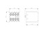 Auxiliary Switch, On The Front, 1 NO + 3 NC, .1/.2, .1/.2, .1/.2, .3/.4, Current Path: 1 NC, 1 NC, 1 NC, 1 NO [3RH2911-1HA13]