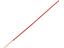 Automotive Cable FLRY Type B 1 x 1 mm² Red, Stranded Copper Conductor, Temp Stability:(3000 h) -40°C to +105°C, Test Voltage:1 kV (Effective Value) : Breakdown Voltage:5 kV (Effective Value) , Outer Ø Min-Max:1,9-2,1, Special PVC Core Insulation [CAB28524]