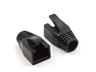 RJ45 Boot - Black for Large OD CAT6/CAT6A cable up to 8mm OD [XY-RJ45B/8-ETW-BK]