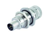 4 way Cylindrical Adapter with Screw Lock and Panel Mount [09-5245-00-04]