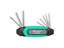 Folding Type Hex Key Set (Metric) 1.5-8mm (1.5/2.0/2.5/3.0/4.0/ 5.0/6.0/8.0 mm) Tool Size: 113x32x39mm [PRK HW-122M]