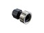 ALTW Waterproof Plug Straight Screw Thread Field Insatllable IP67 Mated Cable Diameter 4.5-6.5mm [RCM-00BMMA-SLM7001]