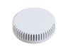 ABS Plastic Miniature Enclosure - Snap-Fit / Wall-mount Round 80x20mm Vented IP30 - White [1551V13WH]