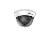Hikvision Indoor Fixed Dome Camera 2MP 2.8mm Lens , 20m IR , PAL/NTSC , Day & Night ICR , Lens Mount:M12 , STD/HIGH-SAT , TVI/AHD/CVI/CVBS , Digital WDR , BLC/ HLC , Plastic , Auto/Color/BW , 12VDC Max 1.8W [HKV DS-2CE56D0T-IRMMF (2.8MM)]