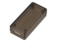 ABS Miniature Plastic Enclosure 65x30x15.5mm for USB Translucent Smoke IP54 [1551USB3TSK]