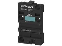AS-Interface Mounting Plate K45 For Compact Modules K45 For Standard Mounting Rail For 2 flat Cables AS-i Cable (Yellow) And AS-i Cable 24 V (black) [3RK1901-2DA00]
