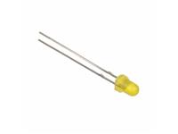 LED DIFF DOME 3MM YELLOW [LED3100YL]