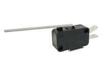Miniature Micro Switch • Form : 1C-SPDT(CO) • 15A-250VAC • Quick-Connecting • Long-Lever Actuator [V15FL111C2]