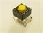 Tactile Switch • Form : 1A - SPST (NO)/4Termn • 50mA-12VDC • 520gf • PCB-ThruHole • Yellow • Case Size : 6x6 ,Height : 4.3,Lever : 0.8mm [DTS61Y]