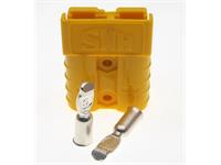 50A/600V 2 Pole Crimp Connector Yellow [SB50-ECN YW]