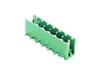 5mm Pluggable Open Ended Terminal Block • 2 way • 12A – 250V • Right Angled Pins • Green [CPM5-2SQAE]