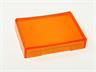 18x24mm Orange Rectangular Lense and Diffuser Kit for standard Switch [C1824OR]