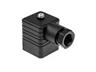 Valve Connector - Cube Female DIN43650-A - 3 Pole + Earth 16A 250VAC/VDC PG9 IP65 4 - 7mm OD Cable Entry BLACK (931969100) [GDM3009 BK]