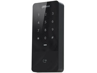 Dahua Water-Proof RFID Standalone, Wiegand/RS485, Card Capacity:30000, Buzzer, 1xRJ45 10/100Mbs, 150000 Records, Touch Keypad with Blue Backlight, PSU:9~15DC/200mA, 13.56MHz MiFare IC Card, Processor:32-Bit, Door Sensor/Exit Button, 62x23x142mm [DHA ASI1201E]