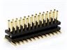 26 way 1.27mm PCB SMD DIL Pin Header with Locating Peg and Gold plated pins [506260]