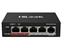 HiLook 4 Port 100 Mbps Long-Range Unmanaged PoE Switch, Up to 250m Transmission Distance, 4×100Mbps PoE Ports, 1×100 Mbps Ethernet Port, 6KV Surge Protection for PoE Ports, IEEE 802.3, IEEE 802.3u, IEEE 802.3x, PoE Power Budget 35W, 48VDC 0.8A [HLK NS-0105P-35]