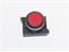 Push Button Actuator Switch Illuminated Momentary • Red Flush Lens • Black 30mm Bezel [P301MR]