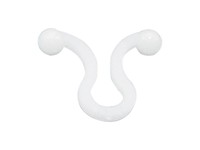 Cable Twist Clamp Loose - Cable Hold=38mm HT=63mm (Nylon 66 UL94V-2) [TL-38]