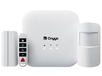 Onyyx Wireless Kit, Up to 20 Wireless Bi-Directional Devices, Incl Hub, Remote, Indoor Motionsensor [ONYYX HUB KIT]