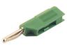 4mm Stackable Screwed Banana Plug • Green [VSB20 GREEN]