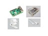 Development Board 2.4GHZ 8GB RAM Full Acrylic Case (A) Kit- Includes: PSU 5.1A 5A 27W USB-C - 1M Micro HDMI Cable - 32GB Preloaded Micro SD Card with 64BIt Raspberry PI OS Pre-Loaded - Full Acrylic Cooler Case (A) - Active Cooler Fan [RASPBERRY PI 5B 8GB FA-KIT]