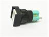 18x18mm Square Push Button Switch Illuminated Alternative • IP40 • Solder • 1P [P1818L1S]