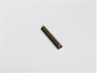 40 way 1.27mm PCB SMD DIL Pin Header with Locating Peg and Gold plated pins [506400]