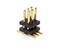 6 way 1.27mm PCB SMD DIL Pin Header Double Row and Gold plated pins [507060]