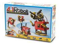 4 in 1 Educational Motorized Solar Robot Kit build 4 different Models for Ages 8+ [EK-4 IN 1 EDU SOLAR ROBOT KIT]