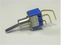 SPDT ON (ON) Vertical PC 3A 250V Toggle Switch [MS500BBVT]