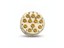 Circular Connector M23 Signal Male Solder Insert CCW- 12 Pole - 12 x 1mm Contacts - 8/20A @ 500VAC Max. [7002912103]
