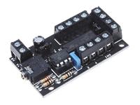 Picaxe-08 Motor Driver Board with 4 Digital or 2 Reversible Power Outputs and 1 or 2 Digital Input Controls [PICAXE-08 MOTOR DRIVER BOARD]