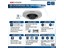 Hikvision FISHEYE Camera, 5MP IR WDR, H.265+, 1/2.7”CMOS, 2560 x 1920, 1.05mm Lens, 8m IR, 3D DNR, Day-Night, Auto, Schedule, 180°, IR Wavelength:850nm, Mono Sound, WDR 120dB, 1xRJ45 10 M/100M, 32 Kbps~16Mbps, iVMS-4200, Hik-Connect, Hik-Central [HKV DS-2CD2955G0-ISU]