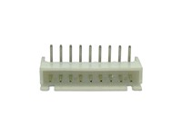 HDR Silver Right Angle PCB S/O Pole 9W 2.54MM [XY136-09RT]