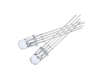 Pack Of 10 Full Colour LED 5mm 4Pin Common Anode [CMU RGB LED 4P 5MM C/ANODE 10/PK]