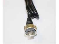 USB2.0 Type A Shielded Cable Male with Metal Screw Coupling 1M - IP67 [XY-200UA-SLC7A01]
