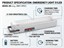 Rechargeable Emergency Light 51LED 220V 50Hz, Lumens:102-153, 420x80x90, IP40 [EMERGENCY LIGHT 51LED]