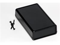 Instrument type Hand Held Enclosure • ABS Plastic • with Battery Compartment • 110x65x27mm • Black [1593QBK]