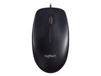 Mouse USB, Plug-and-play Simplicity, High-definition Optical Tracking (1000 dpi) [LOGITECH M90]